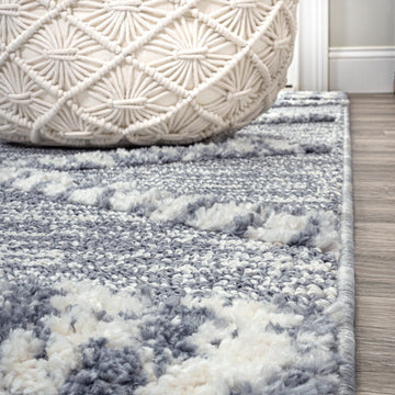Sofie Moroccan Trellis High-low Area Rug